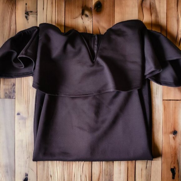 MINI BLACK DRESS - Picture 6 of 7